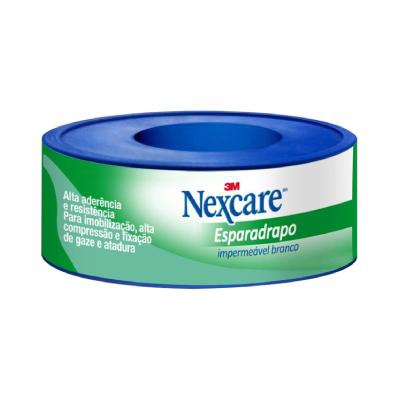 Esparadrapo Impermeável Nexcare Branco 12 mm x 3 m